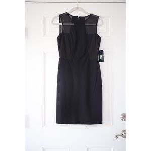 NWT - Lauren Ralph Lauren Ponte/Mesh Dress - 4
